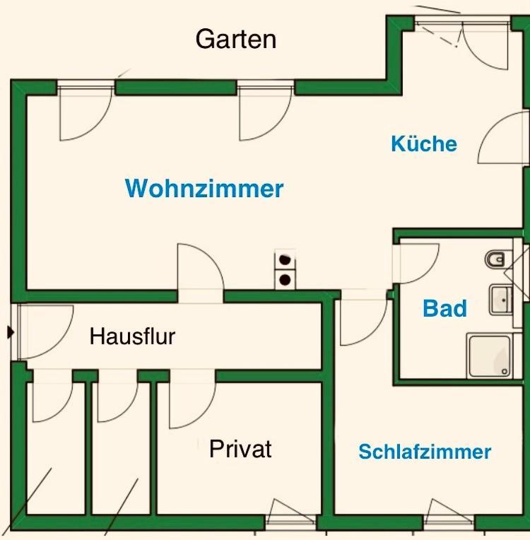 Ferienwohnung Green Garden Berlin Extérieur photo